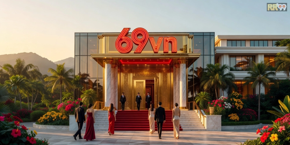 Hình minh họa khái niệm hotels with casinos 69vn kết hợp lưu trú và cá cược an toàn